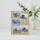 Carte Postale Tours de sauvetage South Beach Miami (Debout devant)