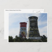 Carte Postale tours de Soweto (Devant / Derrière)