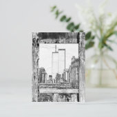 Carte Postale Tours jumelles (Debout devant)