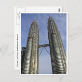 Carte Postale tours jumelles kl (Devant / Derrière)