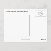 Carte Postale tours jumelles kl (Dos)