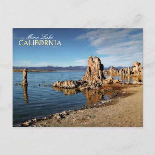 Carte Postale Tours Tufa à Mono Lake, Californie (Devant)