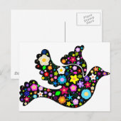 Carte Postale Tourterelle (Devant / Derrière)