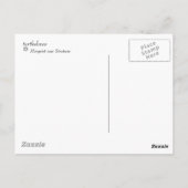 Carte Postale Tourterelle (Dos)