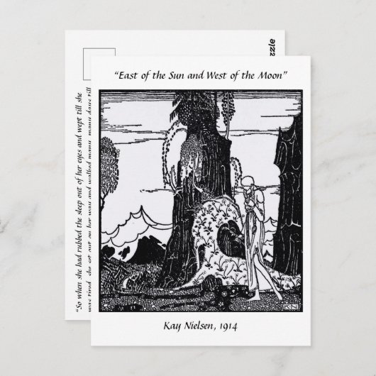 Carte Postale Tous ceux qui se baladent ne sont pas perdus, Kay (Devant / Derrière)