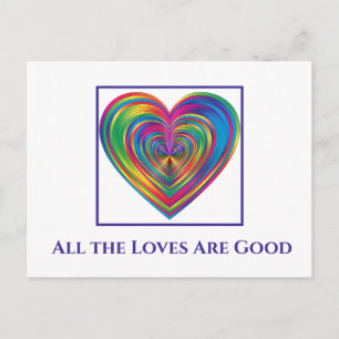 Carte Postale Tous Les Amours Sont Bons
