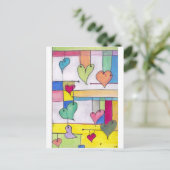 Carte Postale Tous les coeurs (Debout devant)