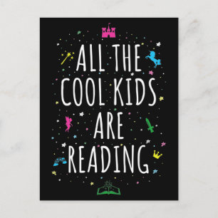 Carte Postale Tous Les Enfants Cool Lisent I