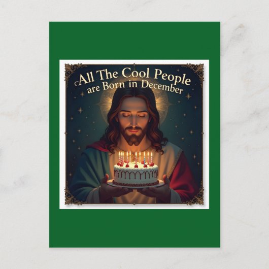 Carte Postale Tous les gens cool (Devant)