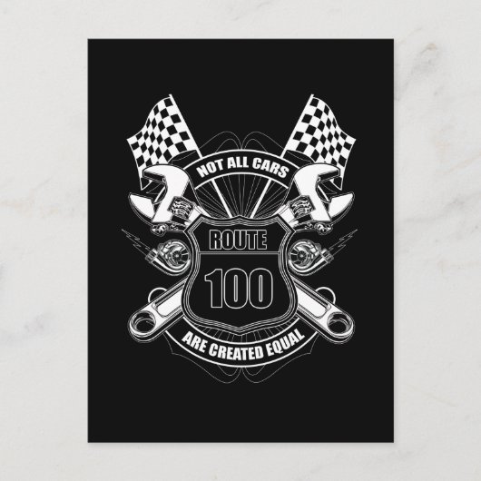 Carte Postale Tous les véhicules ne sont pas créés égaux (Devant)