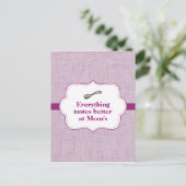 Carte Postale Tout a meilleur goût (Debout devant)