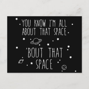 Carte Postale Tout À propos de cet espace, à propos de cet espac