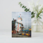Carte Postale "Tout calme sur la jetée" (Debout devant)