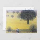 Carte Postale Tout Ce Jaune (Devant / Derrière)