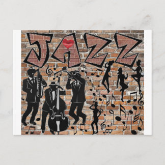 CARTE POSTALE TOUT CE JAZZ