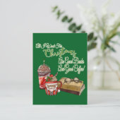 Carte Postale Tout Ce Que Je Veux Pour Noël Sont De Bons Livres (Debout devant)