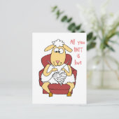 Carte Postale Tout ce que tu veux, c'est l'amour (Debout devant)