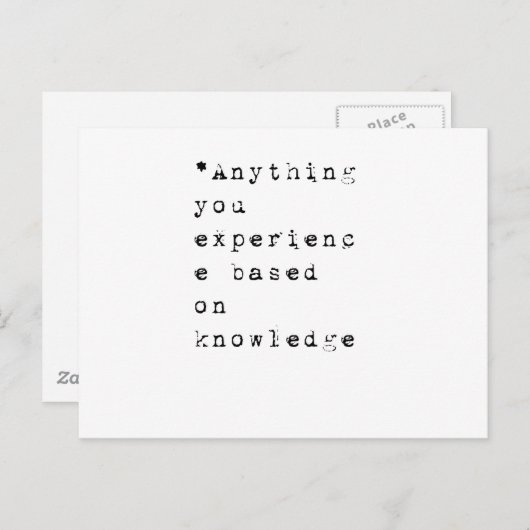 Carte Postale Tout ce que vous vivez -large.pdf (Devant / Derrière)