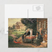 Carte Postale Tout dans le passé, 1889 (Devant / Derrière)