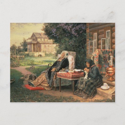 Carte Postale Tout dans le passé, 1889 (Devant)