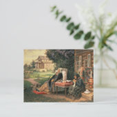 Carte Postale Tout dans le passé, 1889 (Debout devant)