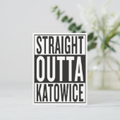 Carte Postale tout droit à Katowice (Debout devant)