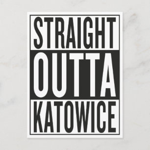 Carte Postale tout droit à Katowice