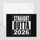 Carte Postale Tout droit sorti de 2026 (Devant / Derrière)