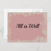 Carte Postale Tout est bien cité (Devant / Derrière)