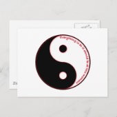 Carte Postale Tout est comme il devrait être en ce moment (Devant / Derrière)