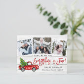 Carte Postale Tout est moderne fin 2021 Noël 3 Photo (Debout devant)