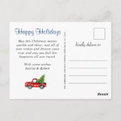 Carte Postale Tout est moderne fin 2021 Noël 3 Photo (Dos)