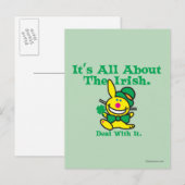 Carte Postale Tout est sur l'irlandais (Devant / Derrière)