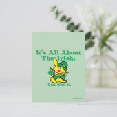 Carte Postale Tout est sur l'irlandais (Debout devant)