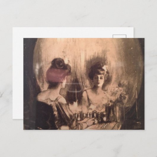 Carte Postale Tout est vanité Charles Allan Gilbert (Devant / Derrière)