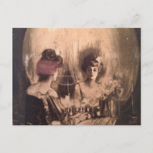 Carte Postale Tout est vanité Charles Allan Gilbert (Devant)