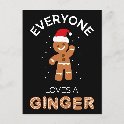 Carte Postale Tout Le Monde Aime Un Gingembre II (Devant)
