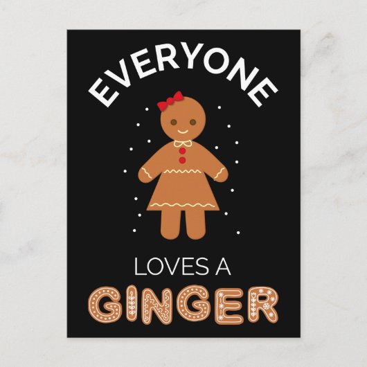 Carte Postale Tout Le Monde Aime Un Ginger III (Devant)