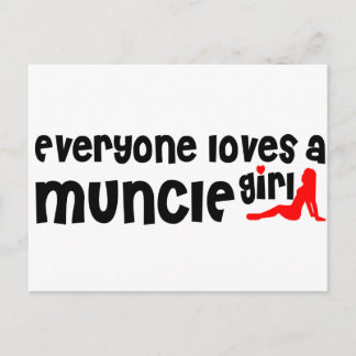Carte Postale Tout le monde aime une fille Muncie