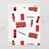 Carte Postale Tout Londres (Devant / Derrière)