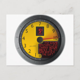 Carte Postale Tout Moins Que Votre Meilleur