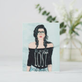 Carte Postale Tout n'est pas perdu (Debout devant)