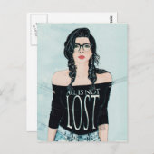 Carte Postale Tout n'est pas perdu (Devant / Derrière)