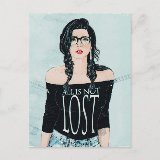 Carte Postale Tout n'est pas perdu (Devant)
