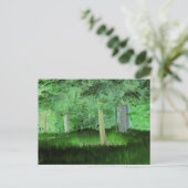 Carte Postale "Tout peut arriver" Forêt Magique Transformée (Debout devant)