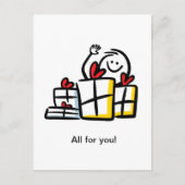 Carte Postale Tout pour vous ! (Devant)