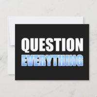 Tout remettre en question