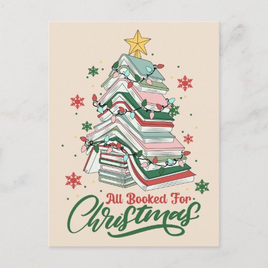 Carte Postale Tout Réservé Pour Noël (Devant)