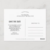 Carte Postale Tout Simplement Romantique Vaut La Durée D'Attente (Dos)