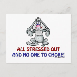 Carte Postale Tout Stressé